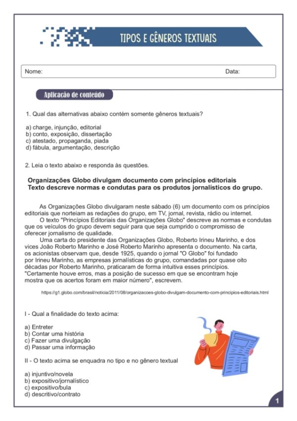 Tipos e Gêneros Textuais - Imagem 4