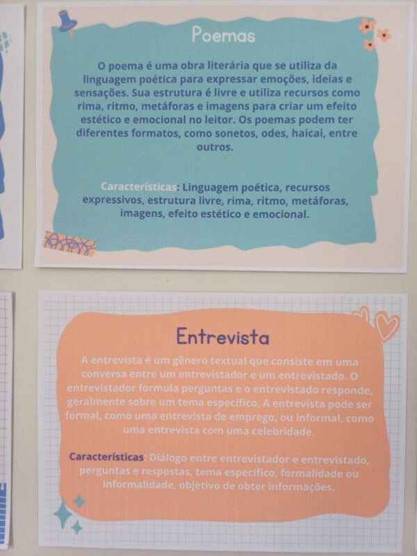 Gêneros textuais - Slides e textos - Imagem 3