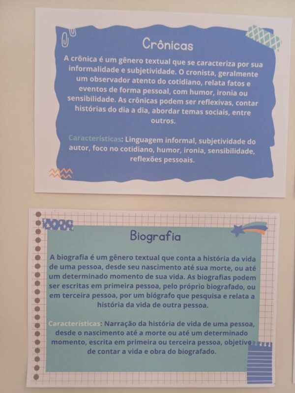 Gêneros textuais - Slides e textos - Imagem 4