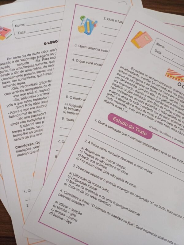 Caderno de Interpretação de Textos - I - Imagem 3