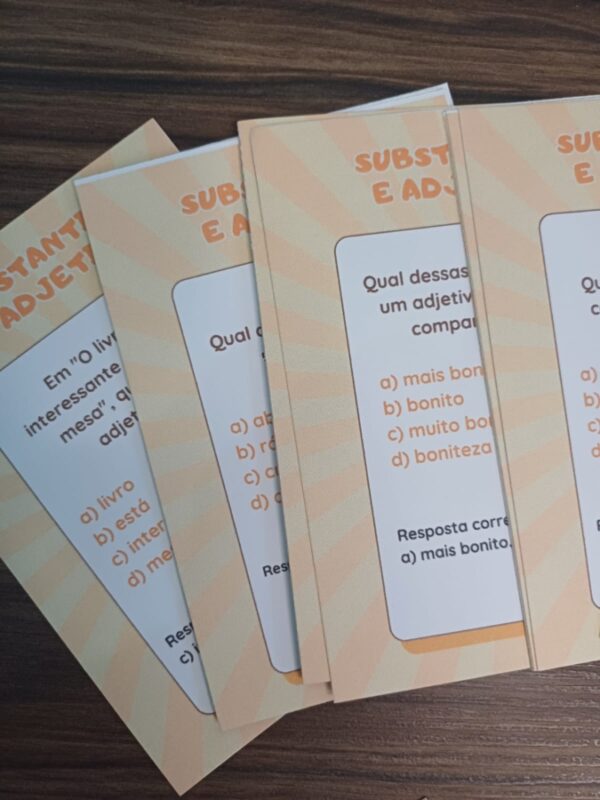 Quiz - Substantivos e Adjetivos - Imagem 5