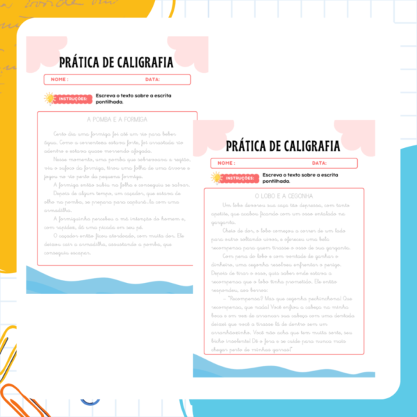 Prática de Caligrafia - Imagem 3