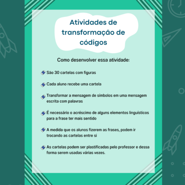 Transformando figuras em frases verbais - Imagem 2
