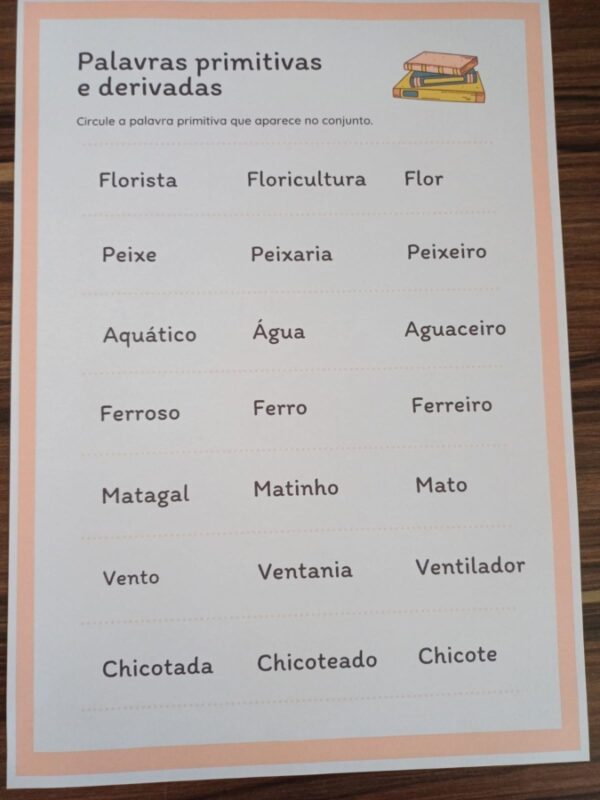 Palavras primitivas e derivadas - Imagem 2