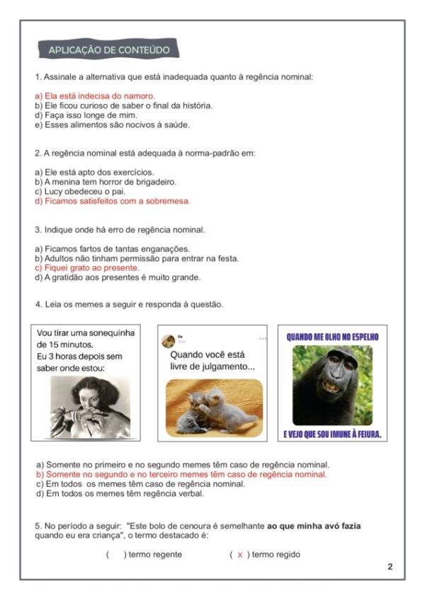 Regência verbal e nominal - Imagem 7
