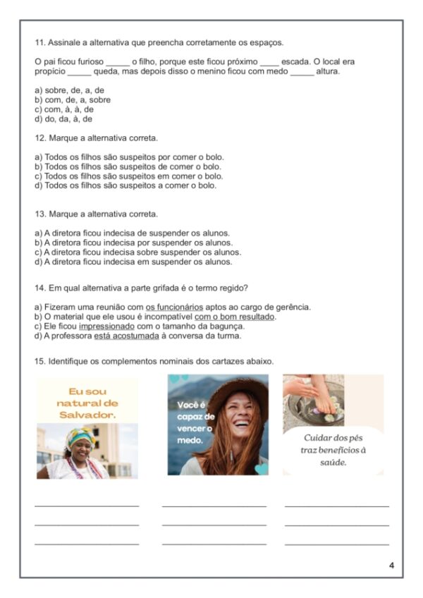 Regência verbal e nominal - Imagem 6