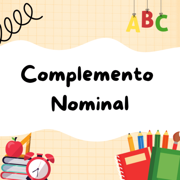 Atividade de Complemento Nominal