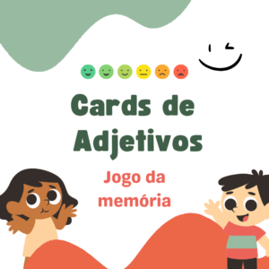 Cards de Adjetivos - Jogo da memória